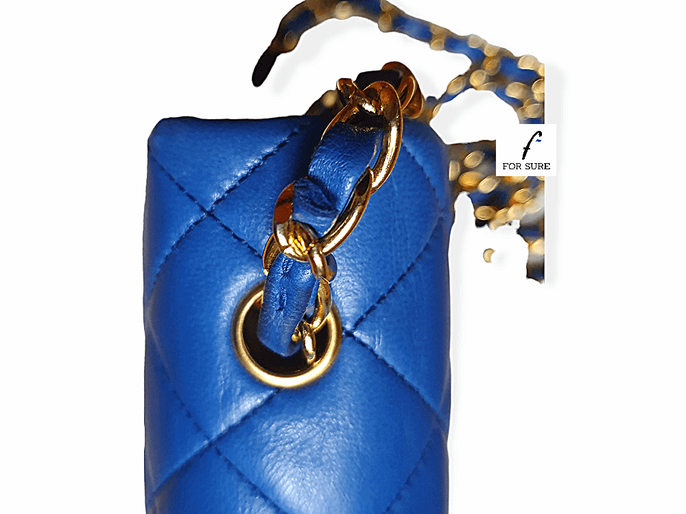 Chanel Blue Coco Maxi Bag  Mayas Brand Studio